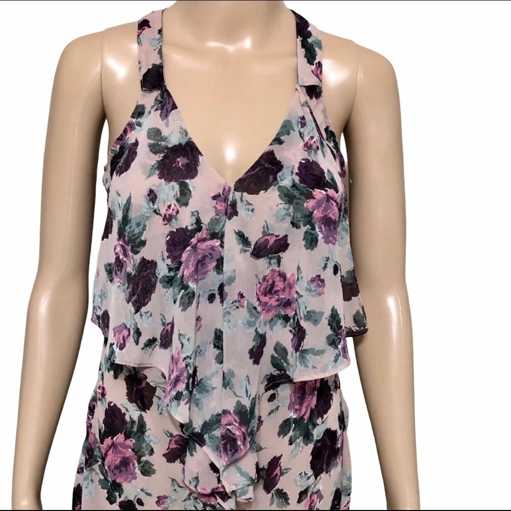 Print Top with Ruffles - Picture 3 of 13